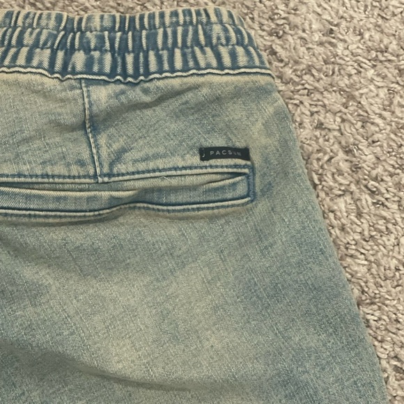 Pacsun Denim Joggers Size Small - Picture 4 of 6